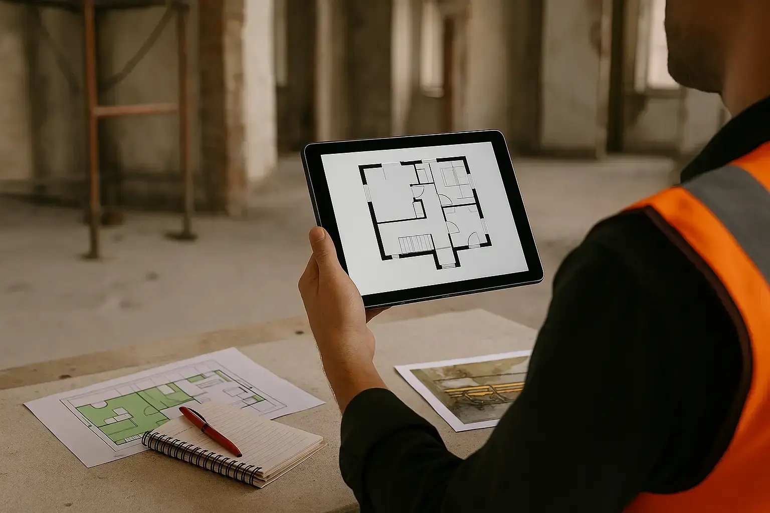 Smart document management during renovation

