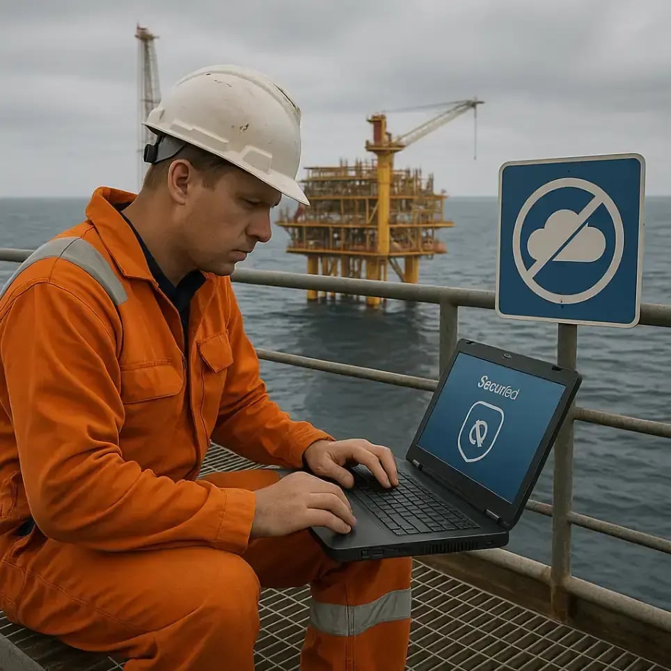 Oil platforms and offshore: how to maintain control of project data in extreme environments
